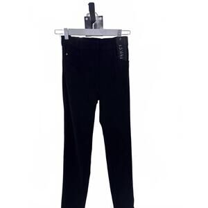 NEW TRICOT CHIC women's faux suede pant in black